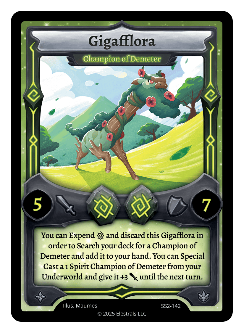 Gigafflora - Champion of Demeter - SS2-142